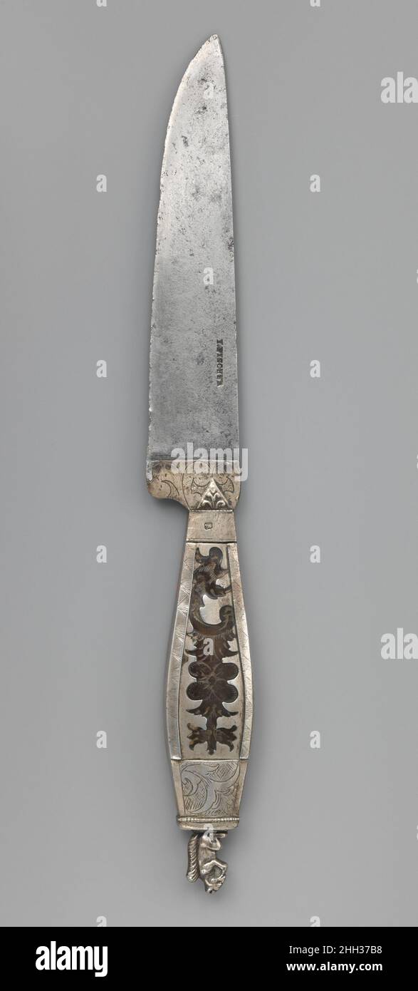 Carving knife 18th century Southern German. Carving knife. Southern