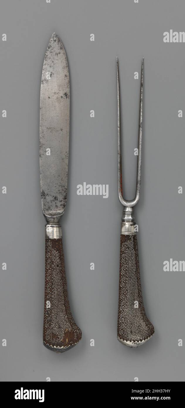 Knife and fork 17th century Spanish. Knife and fork. Spanish. 17th