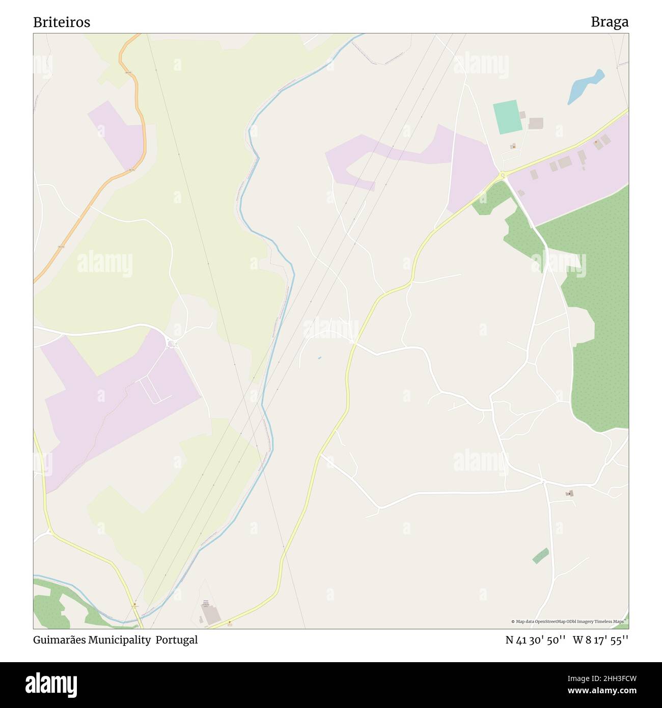 Map of guimaraes hi-res stock photography and images - Alamy
