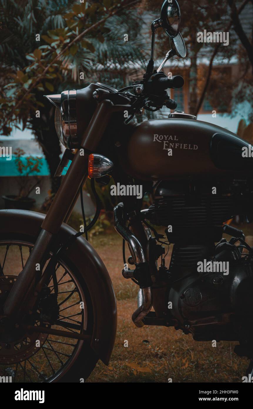 Royal Enfield Bullet Stock Photo - Alamy