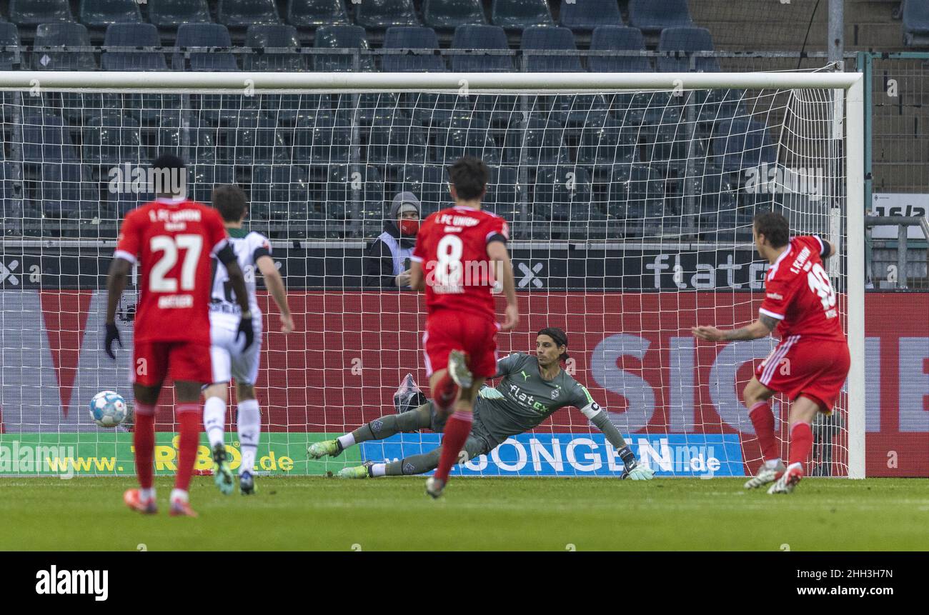 wo wird teilnehmer union berlin gegen borussia mönchengladbach übertragen