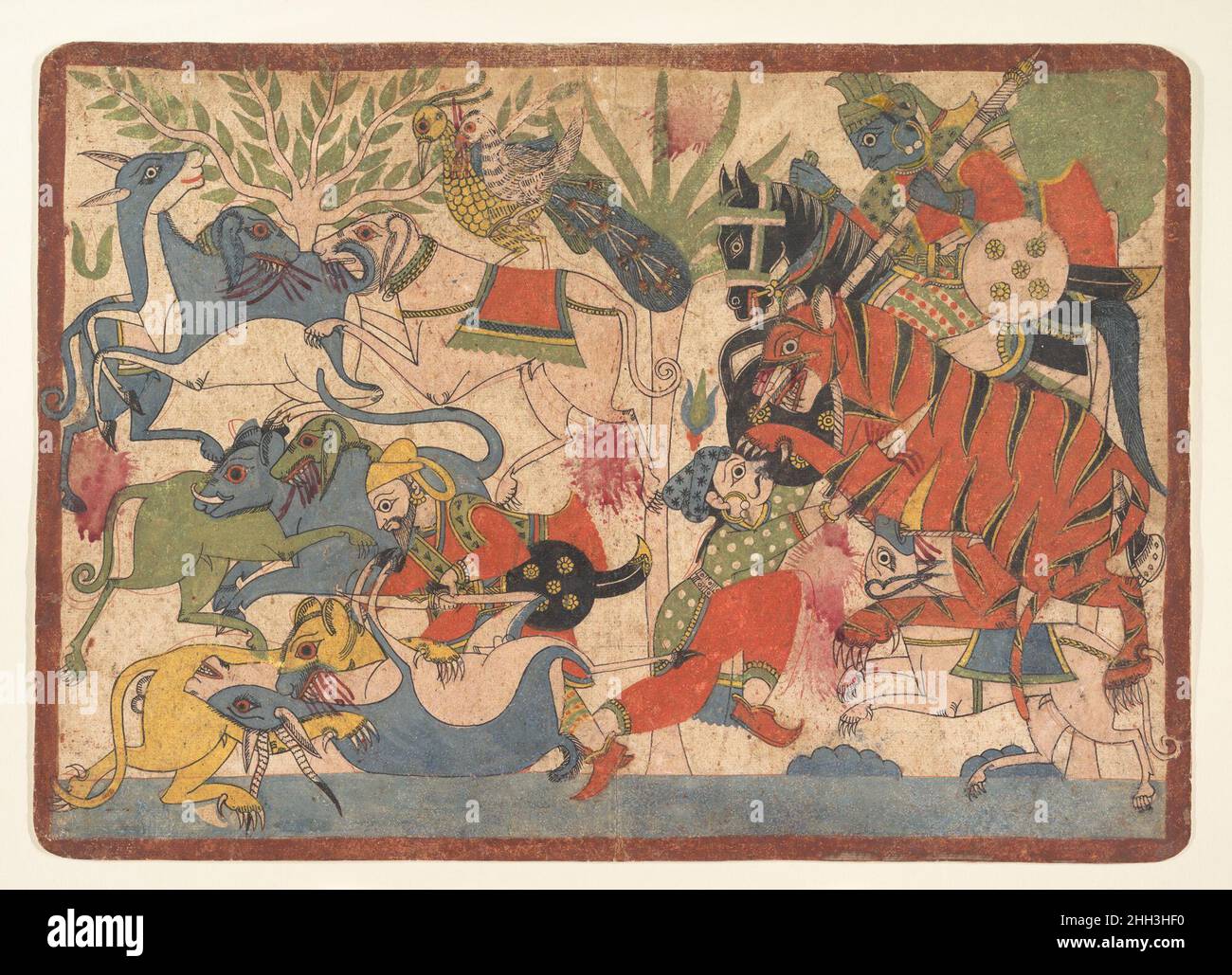 Sanskrit mahabharata hi-res stock photography and images - Alamy