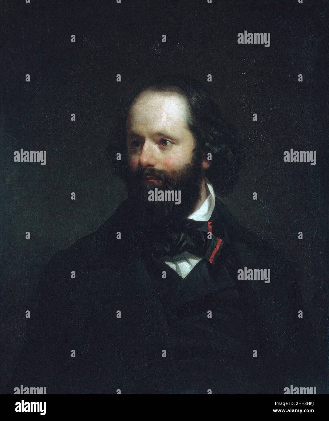 Portrait of the Artist ca. 1850 Charles Loring Elliott. Portrait of the