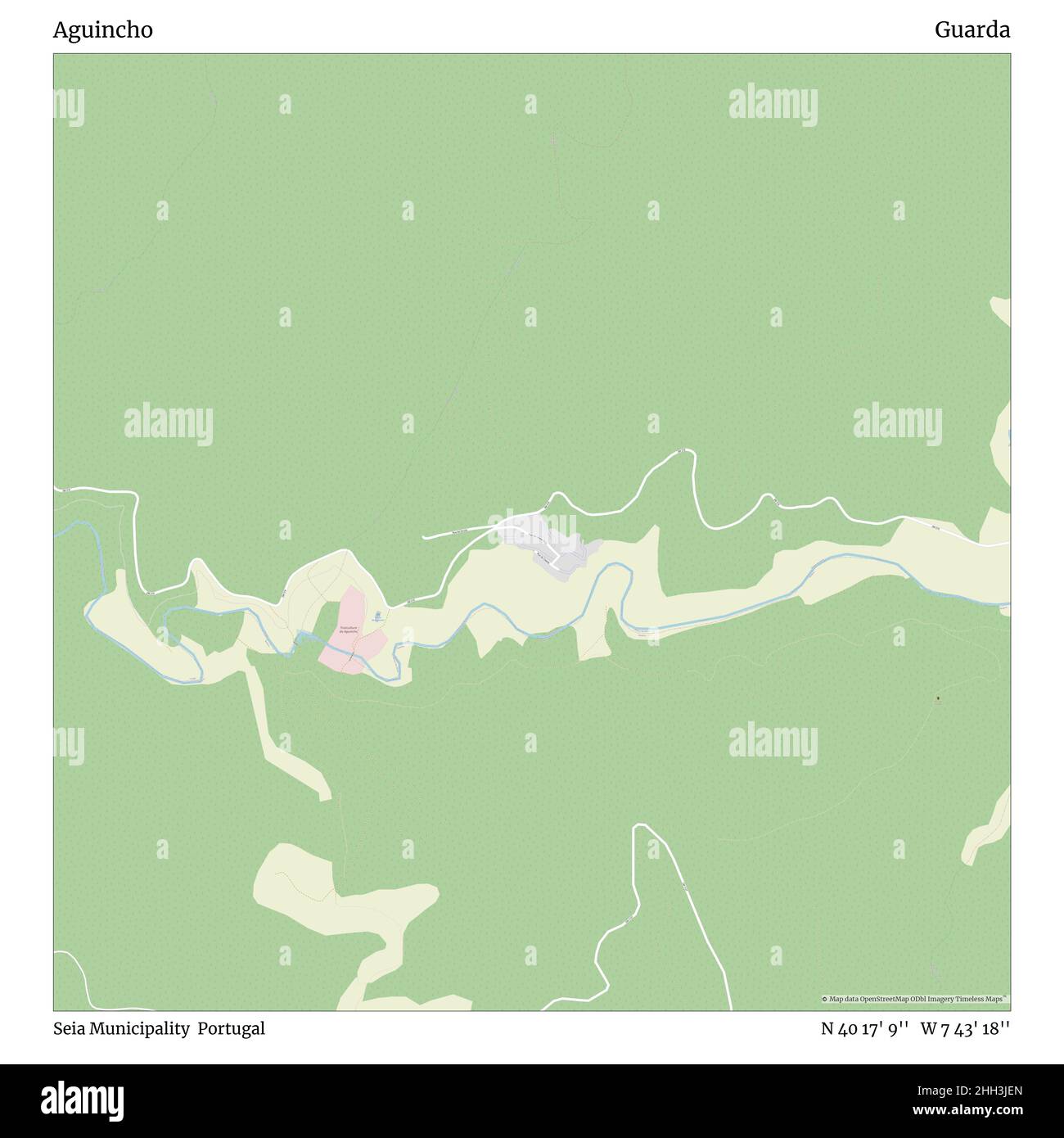 Map of guarda portugal Cut Out Stock Images & Pictures - Alamy