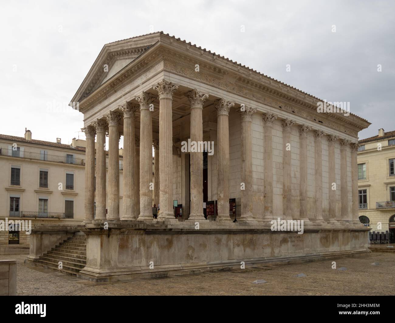 Maison Carrée, Nimes Stock Photo