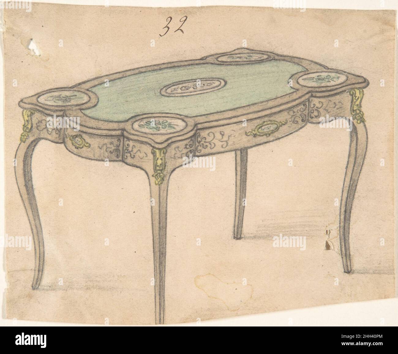 Table Design 19th century Anonymous, British, 19th century British