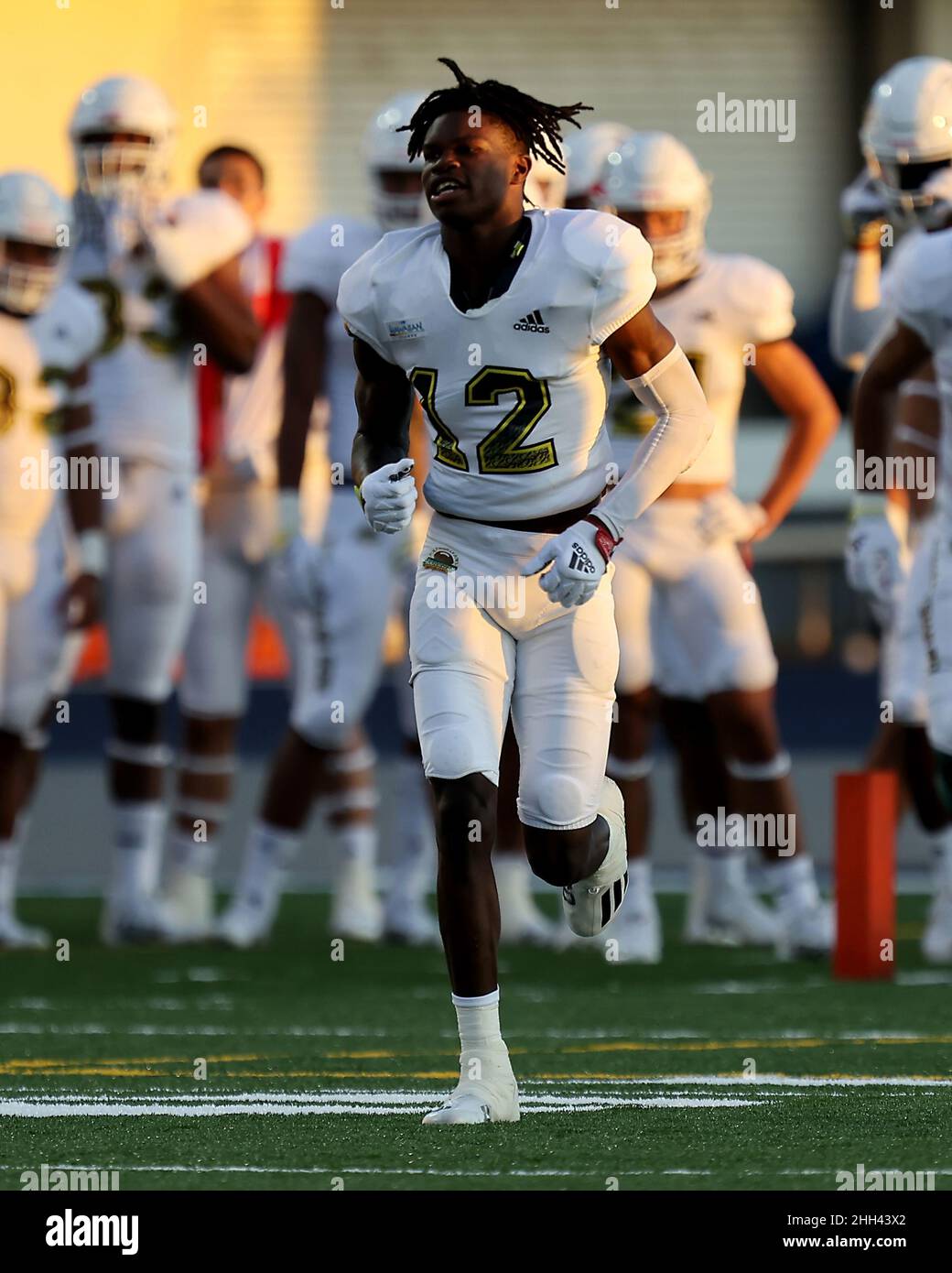 January 22, 2022 Team Makai cornerback Travis Hunter 12 (Collins