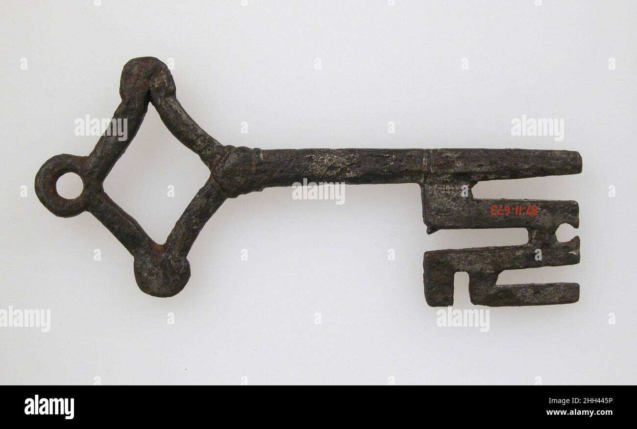 Key 13th century German. Key 468868 Stock Photo - Alamy
