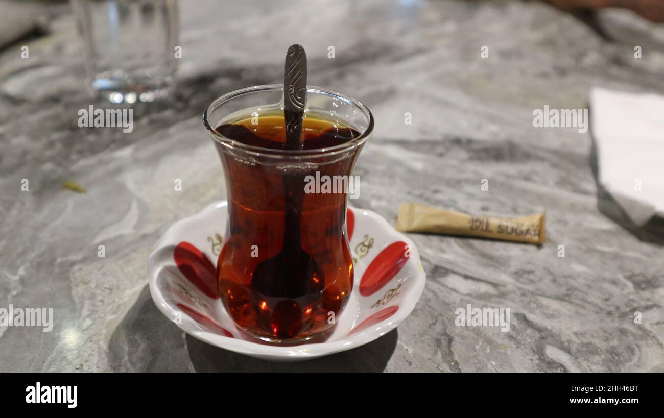 Turkish Tea Stock Photo
