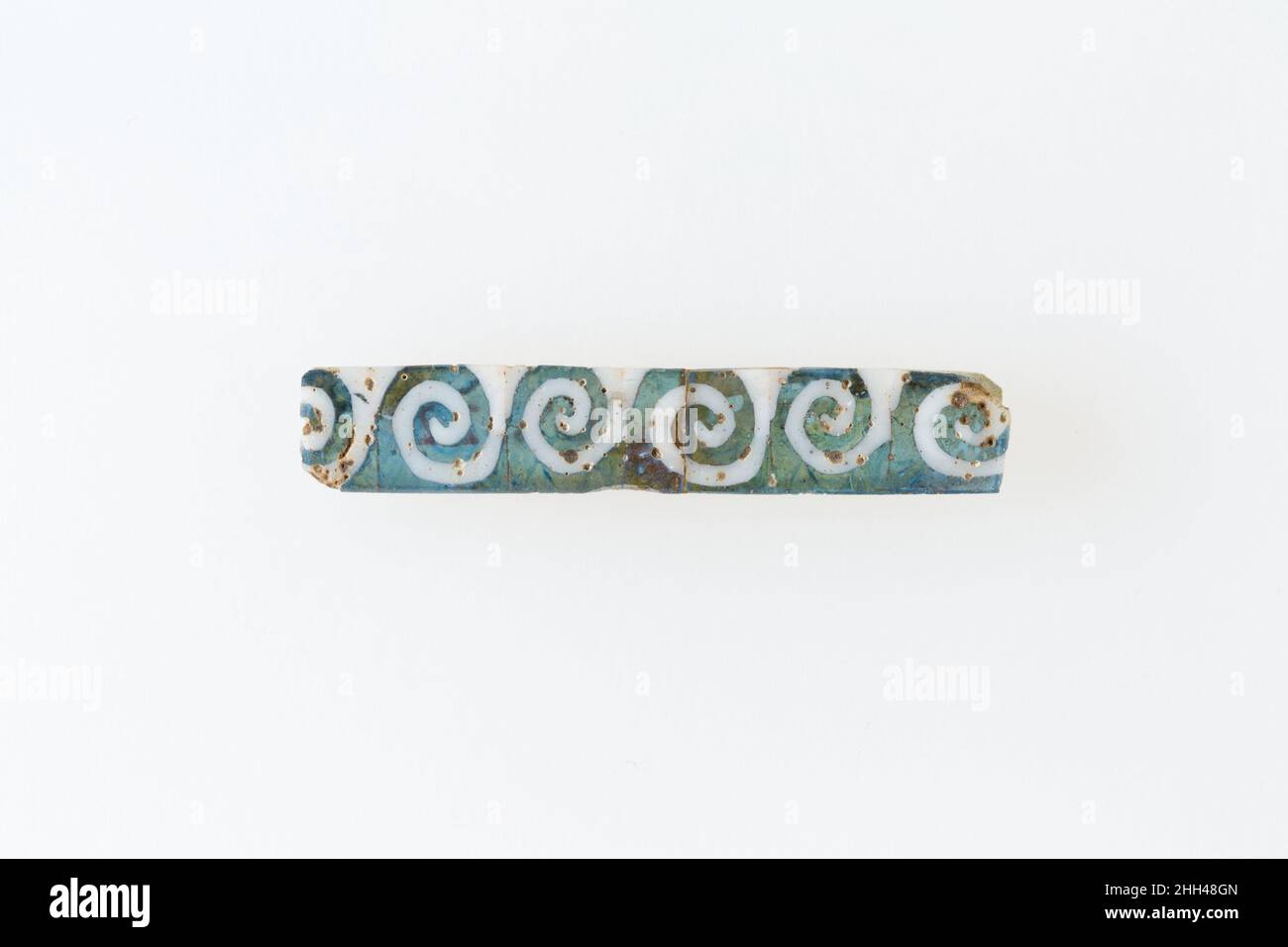 Inlay, running spirals 200 BC–100 AD Ptolemaic Period–Roman Period A ...