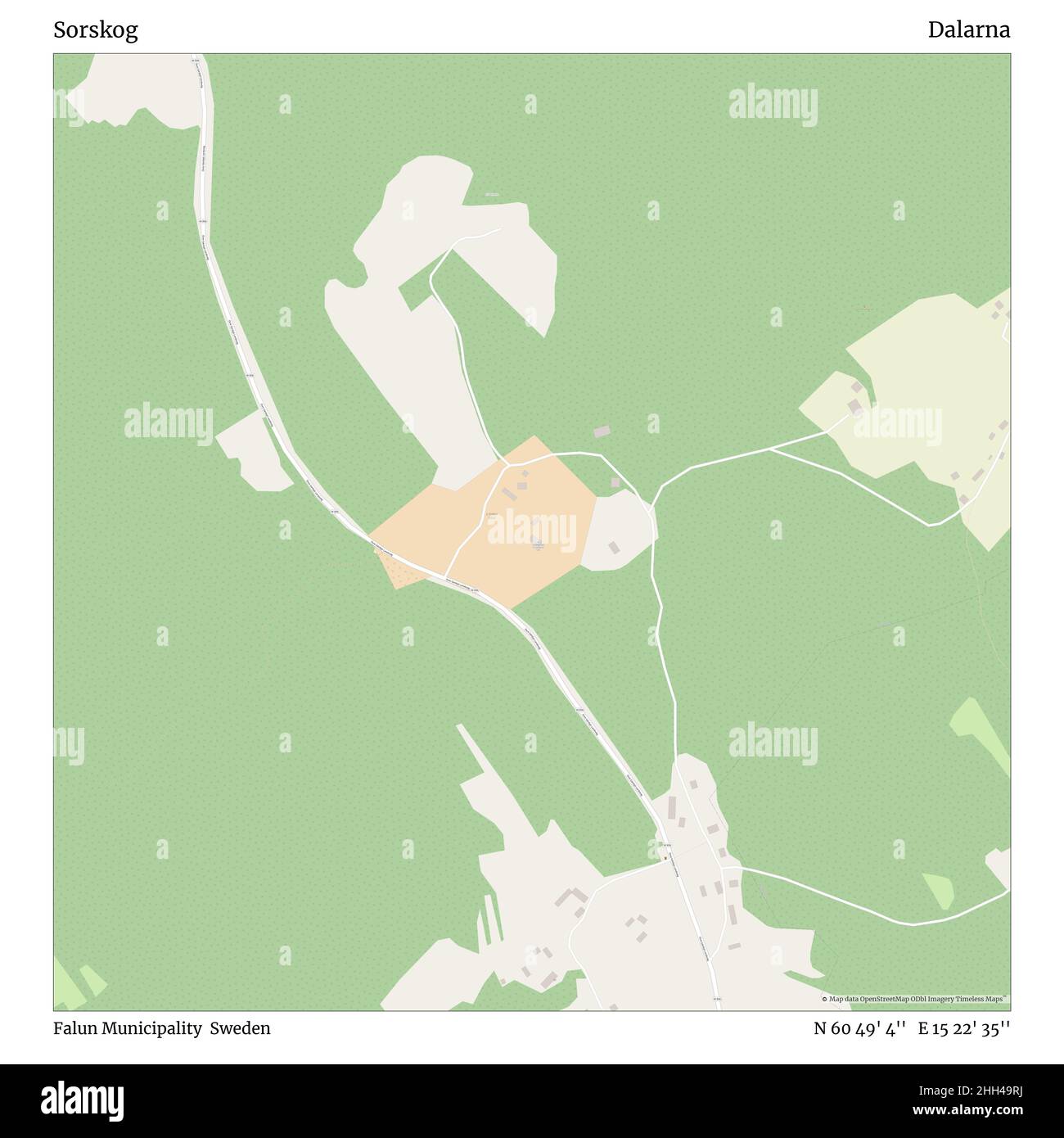 Map of falun hires stock photography and images Alamy