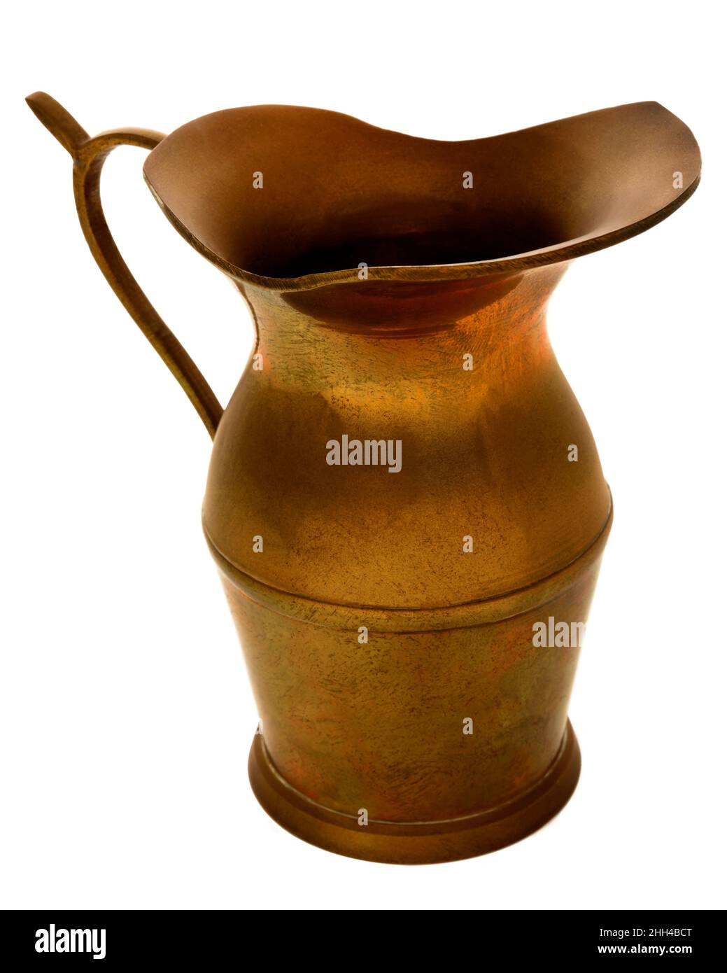 small brass jug Stock Photo