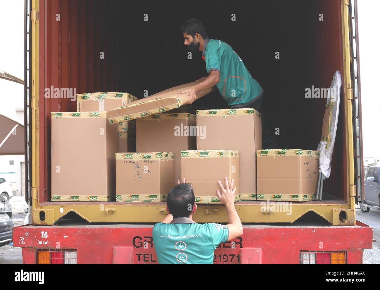 40 ft container hi-res stock photography and images - Alamy