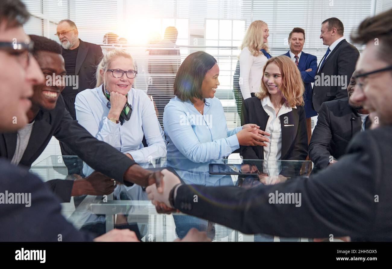 Group of Business People Working in the Office Concept Stock Photo - Alamy