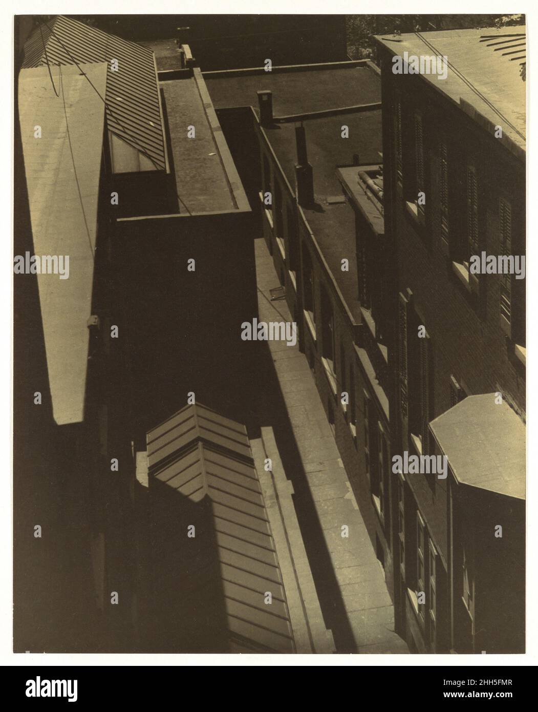 [View of Rooftops] 1917 Morton Schamberg American Had he not died of ...