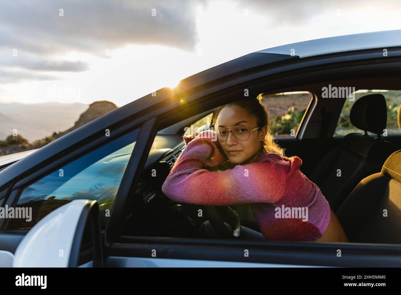 Steering wheel of race car hi-res stock photography and images - Alamy