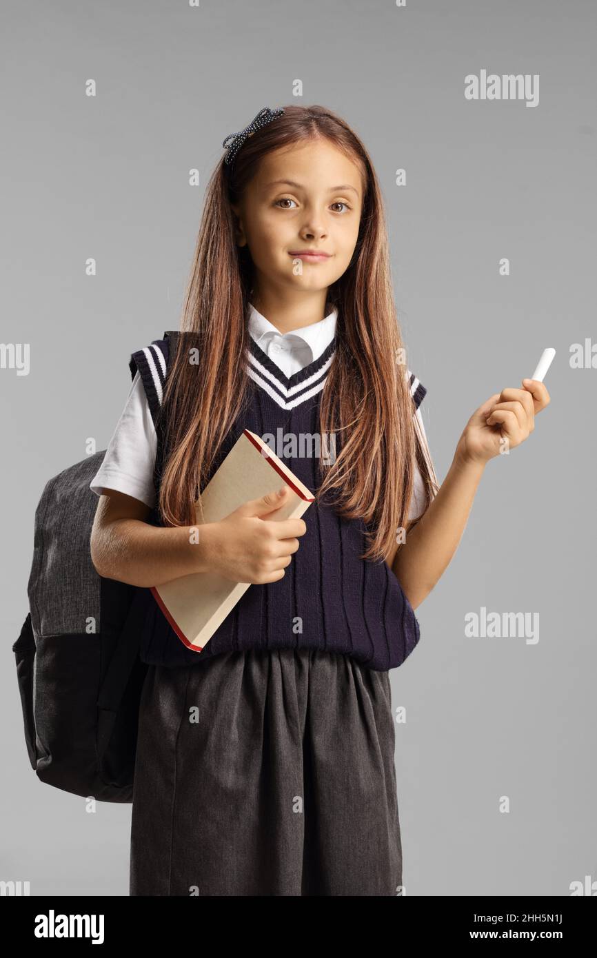 Gray school uniform skirt isolated hi-res stock photography and images ...