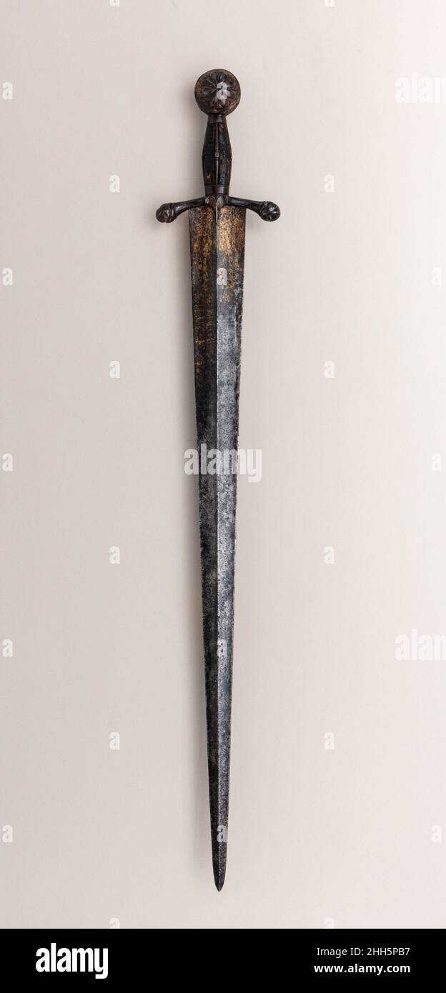 Sword 1500 Italian. Sword. Italian. 1500. Steel. Swords Stock Photo