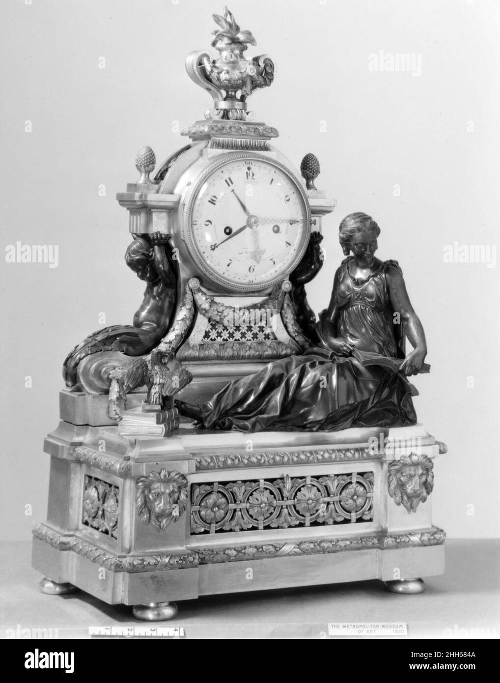 Clock ca. 1765 Clockmaker Joseph Charles Paul Bertrand. Clock 196532