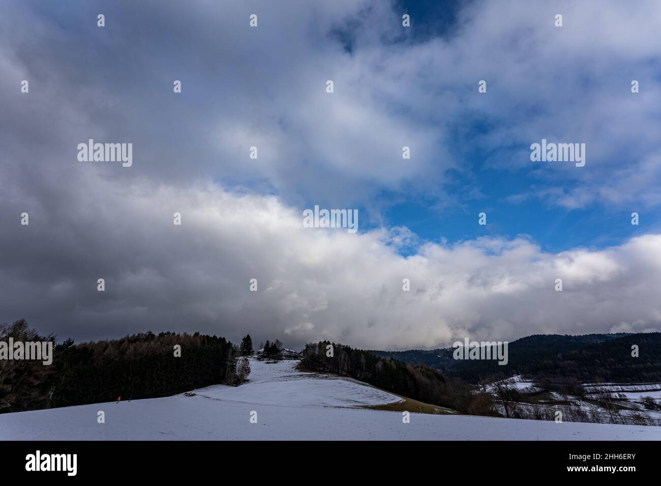 Cloudy Weather Romantic Climate Stock Photo 1772294291