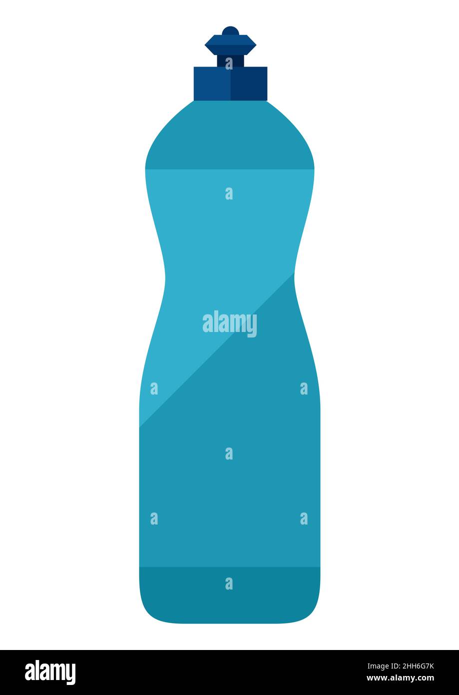 Illustration of detergent. Housekeeping cleaning item. Image for