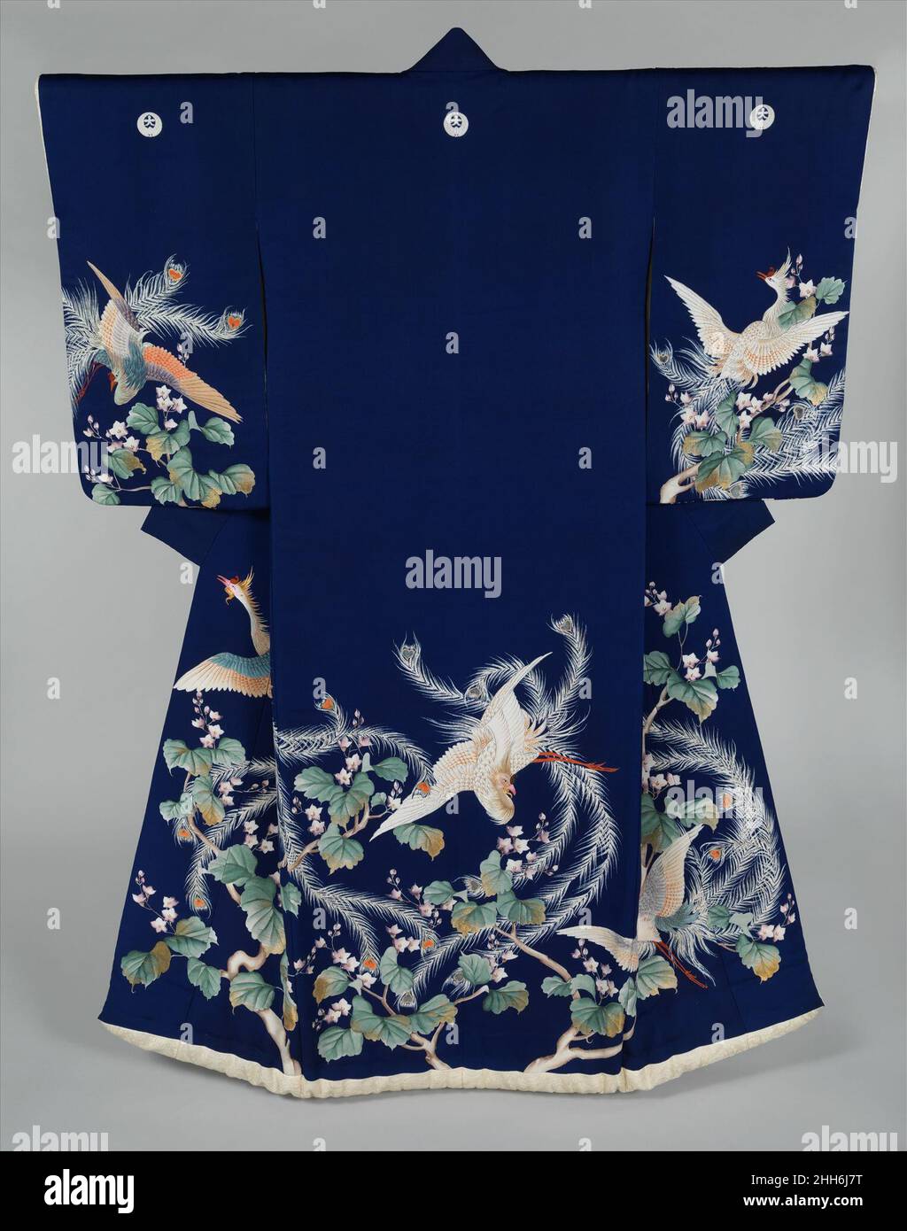 Outer Robe (Uchikake) with Phoenixes and Paulownia early 20th century ...
