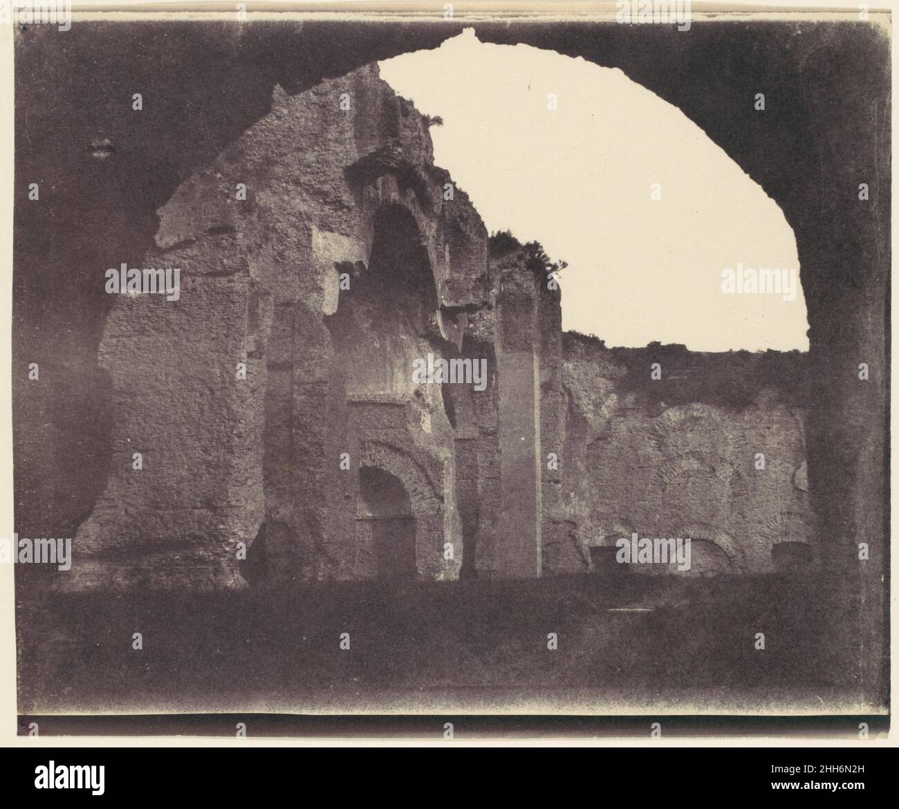 [Basilica of Constantine, Rome] 1850s Unknown. [Basilica of Constantine ...
