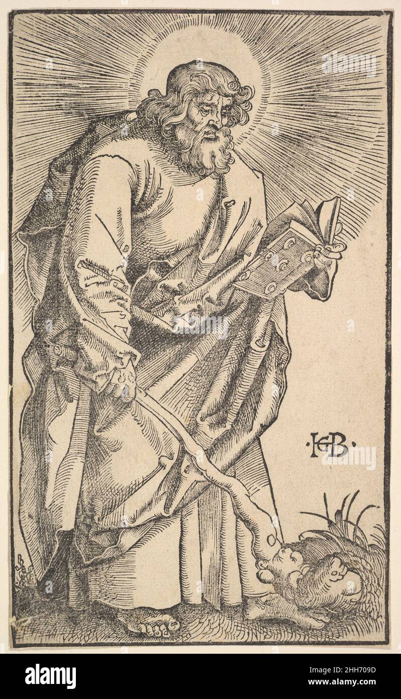 St. Judas Thaddaeus from Christ and the Apostles 1519 Hans Baldung