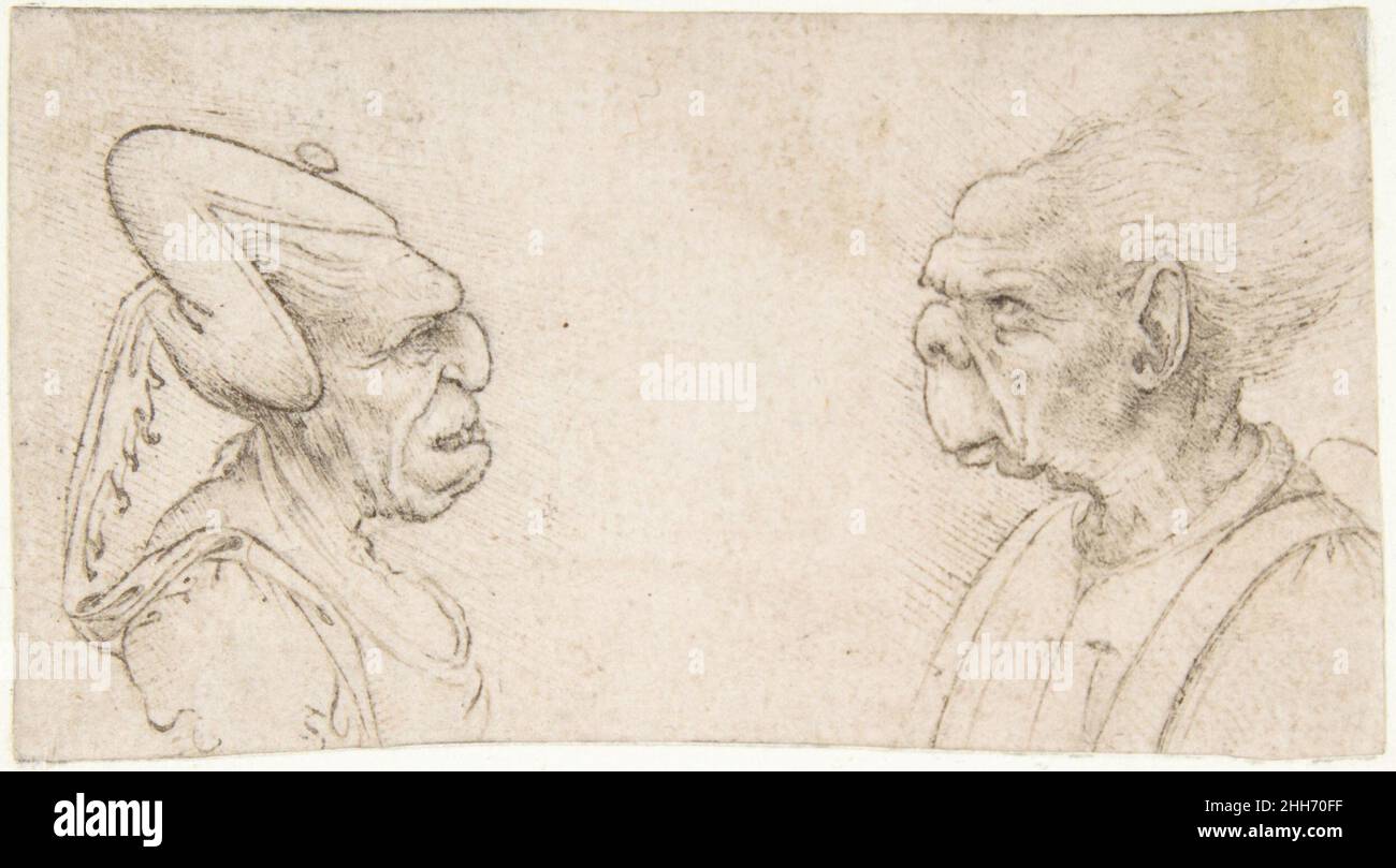 Two grotesque figures hi-res stock photography and images - Alamy