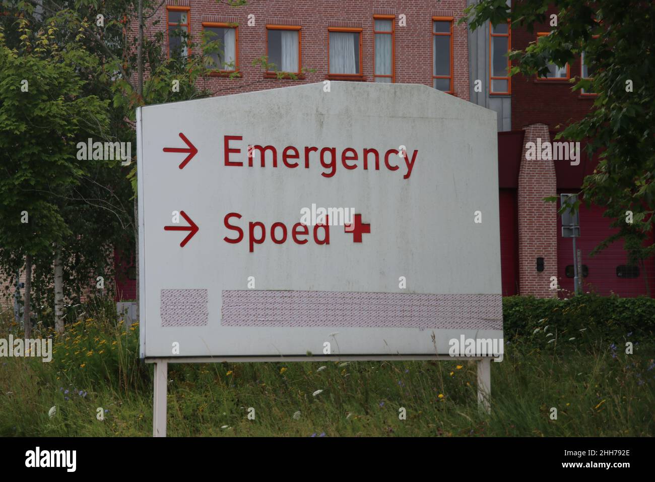 Isala hospital as regional care center in Zwolle in the Netherlands