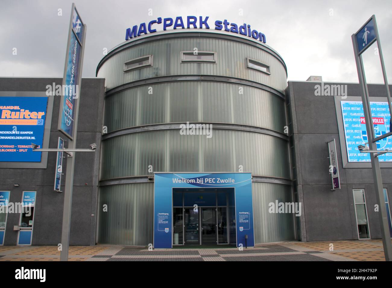 Stadium MAC3park from Eredivisie Football club PEC Zwolle in the