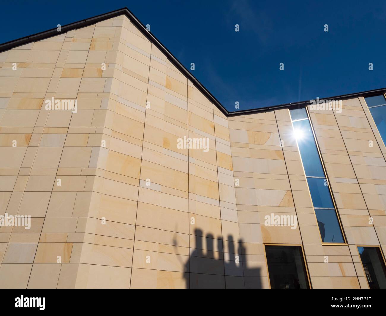 Galashiels, Selkirkshire, Scotland the Great Tapestry of Scotland building Stock Photo Alamy