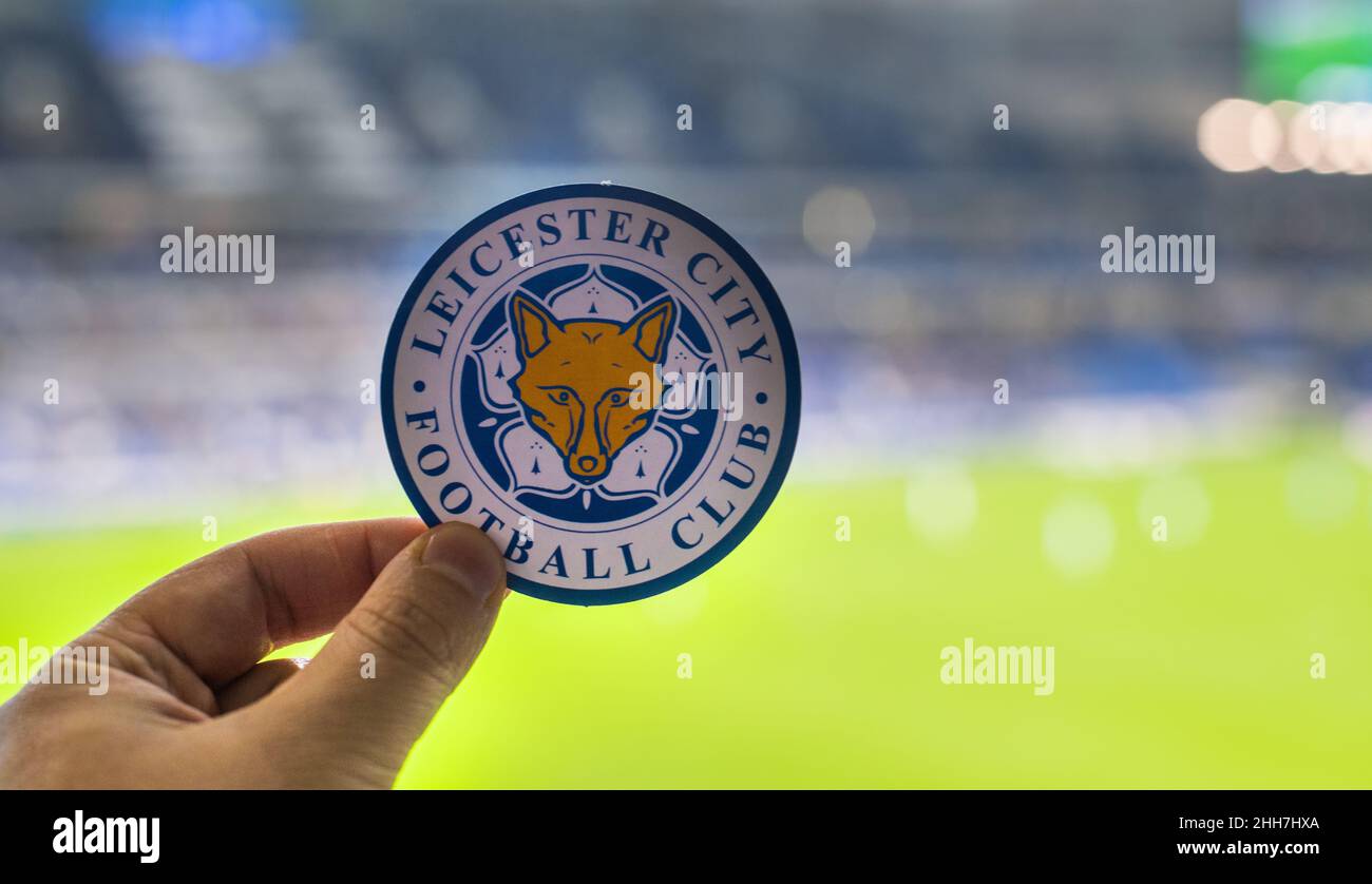 Leicester city logo hi-res stock photography and images - Page 2 - Alamy