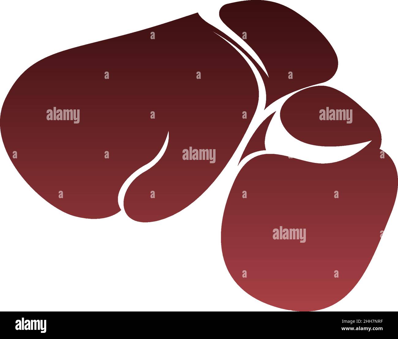 Boxing  logo icon design template illustration vector Stock Vector