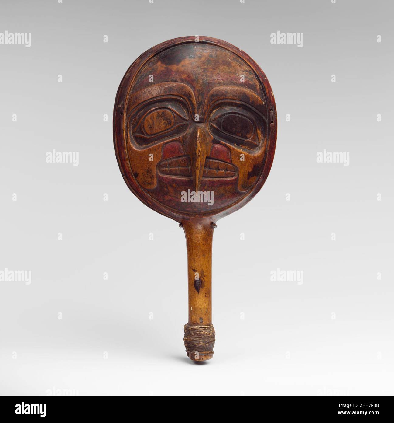Rattle ca. 1880 Native American (Haida or Tsimshian) Rattles like this