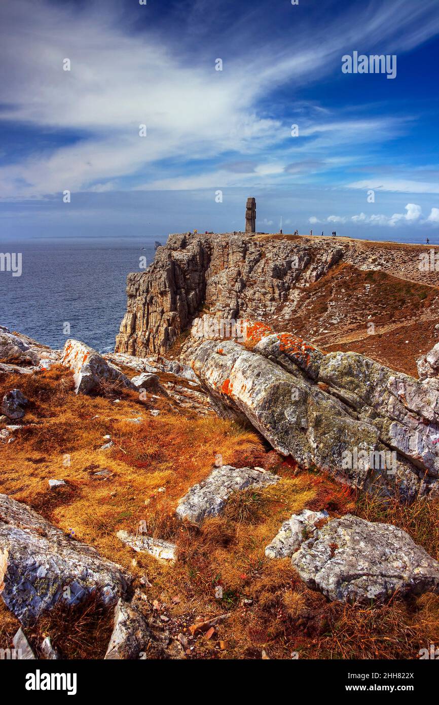 Pointe du Raz, Bretagne, France Stock Photo Alamy