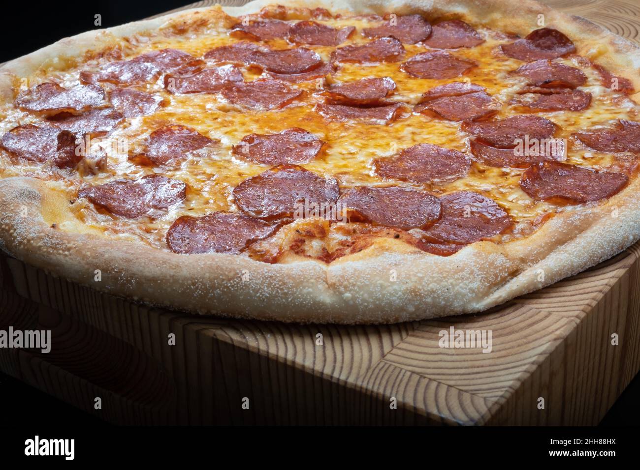 Helsinki / Finland JANUARY 22, 2022 Closeup of homemade New York