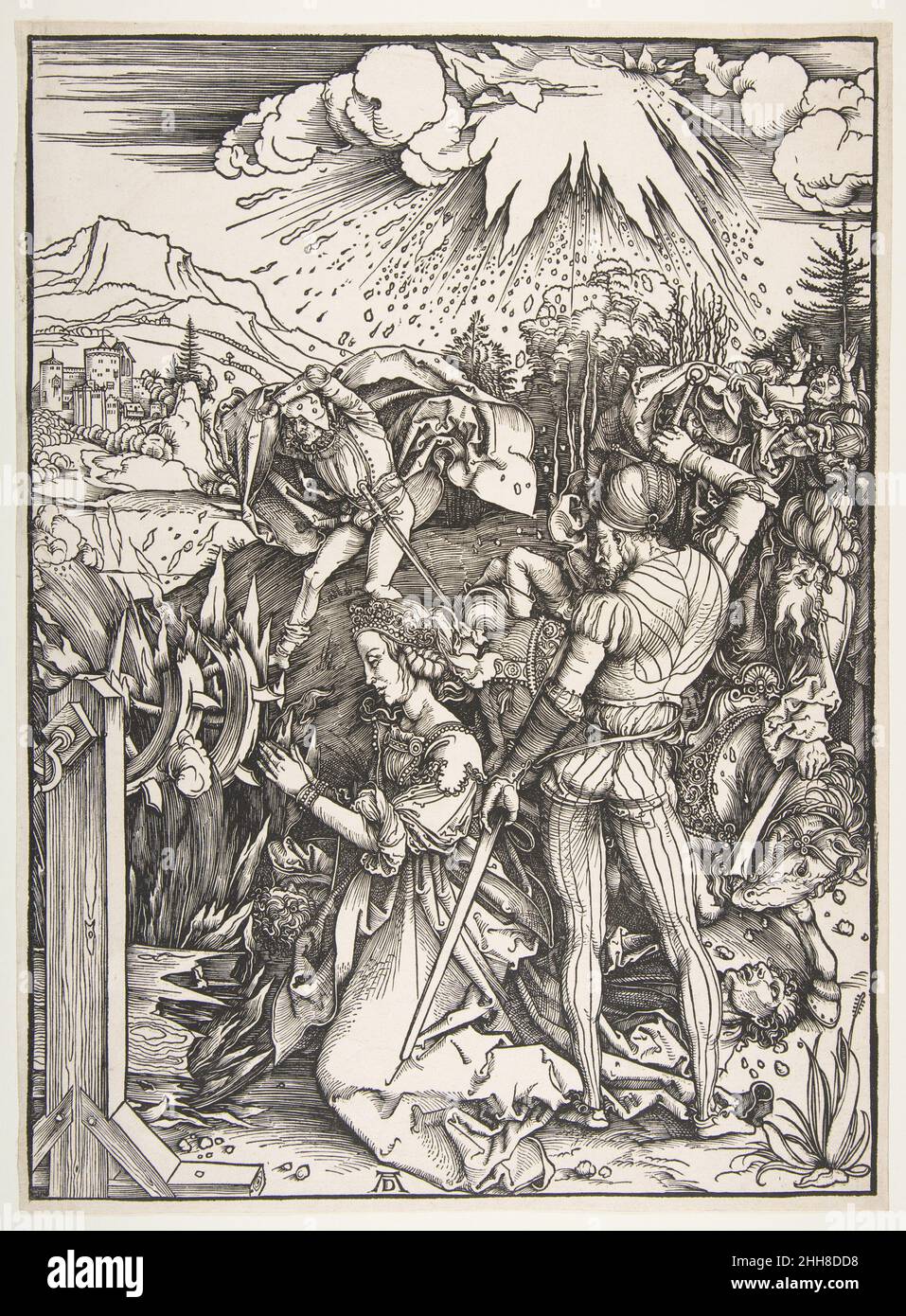 The Martyrdom of Saint Catherine of Alexandria n.d. Albrecht Dürer ...