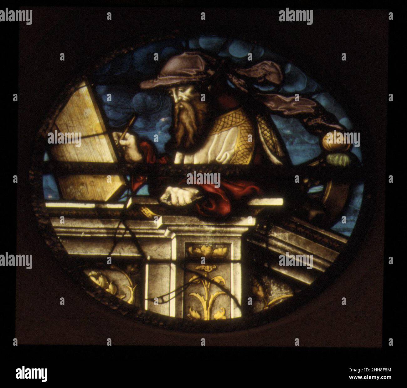 The Prophet Isaiah 1533 Valentin Bousch French This window comes from a ...