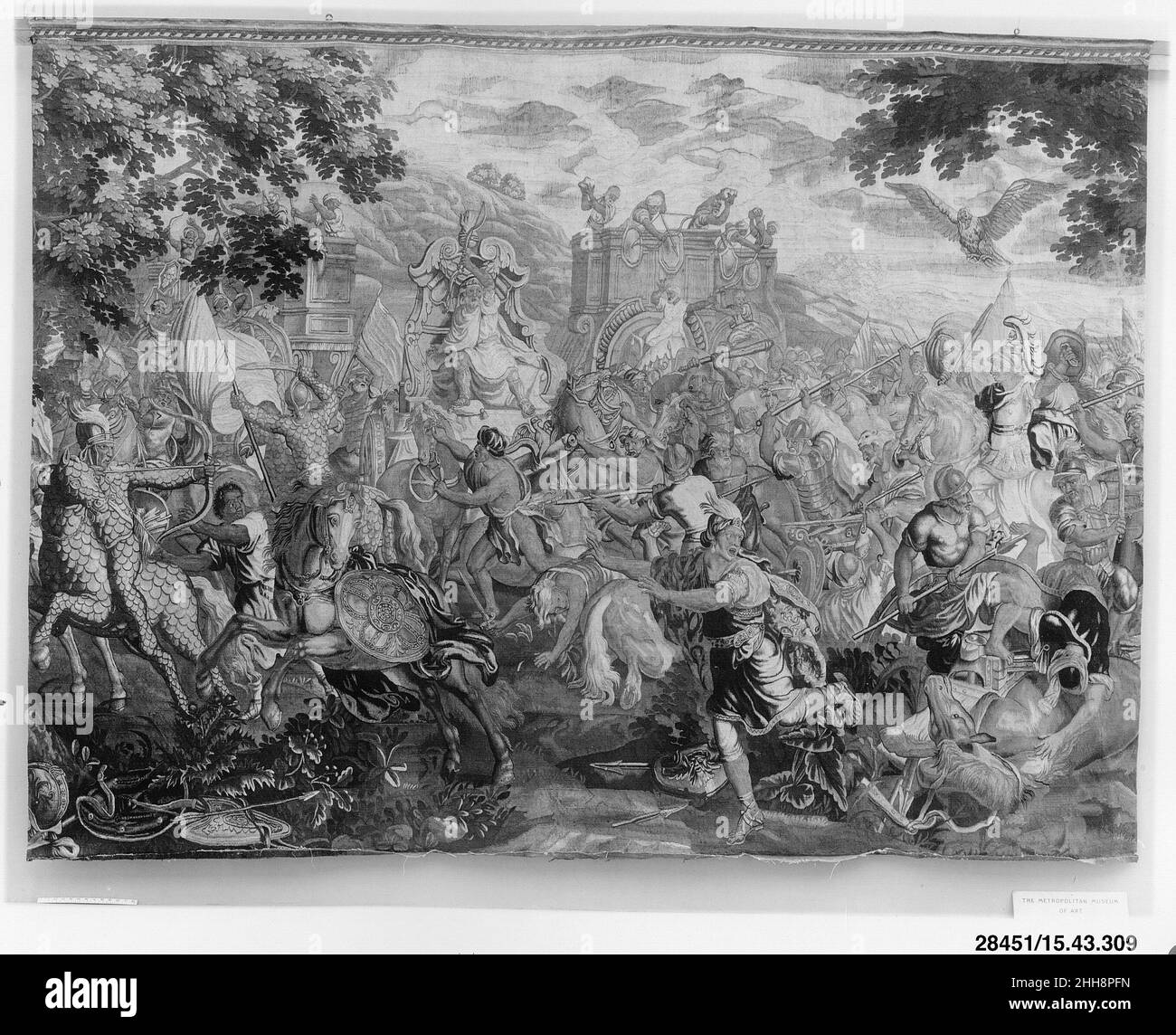 The Battle of Arbela from a set of The Story of Alexander ca. 1700–1735 ...