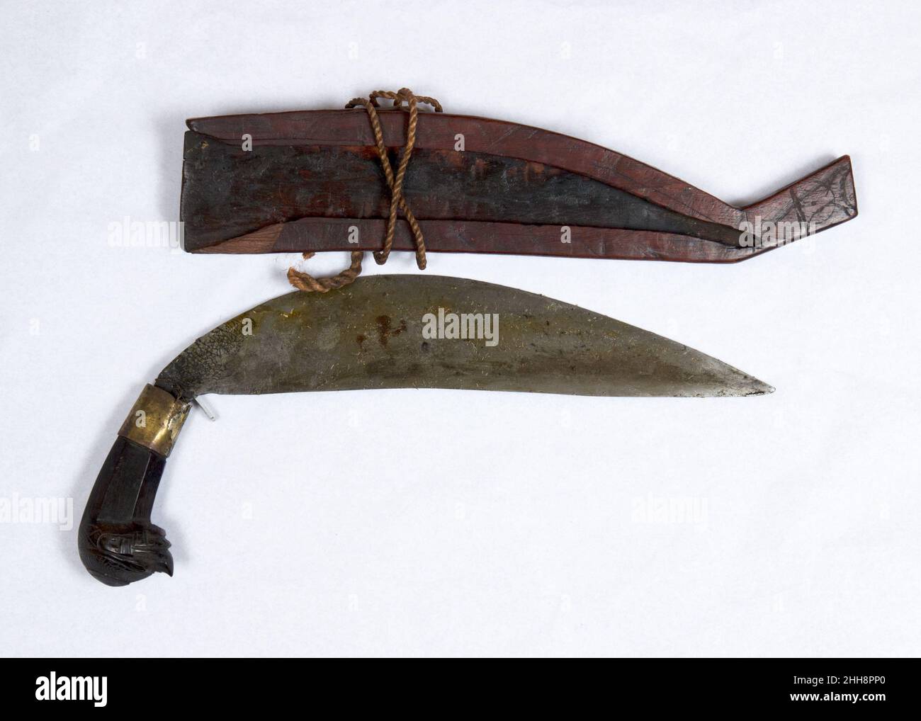 Knife with Sheath 18th19th century Philippine, Zamboanga. Knife with Sheath. Philippine