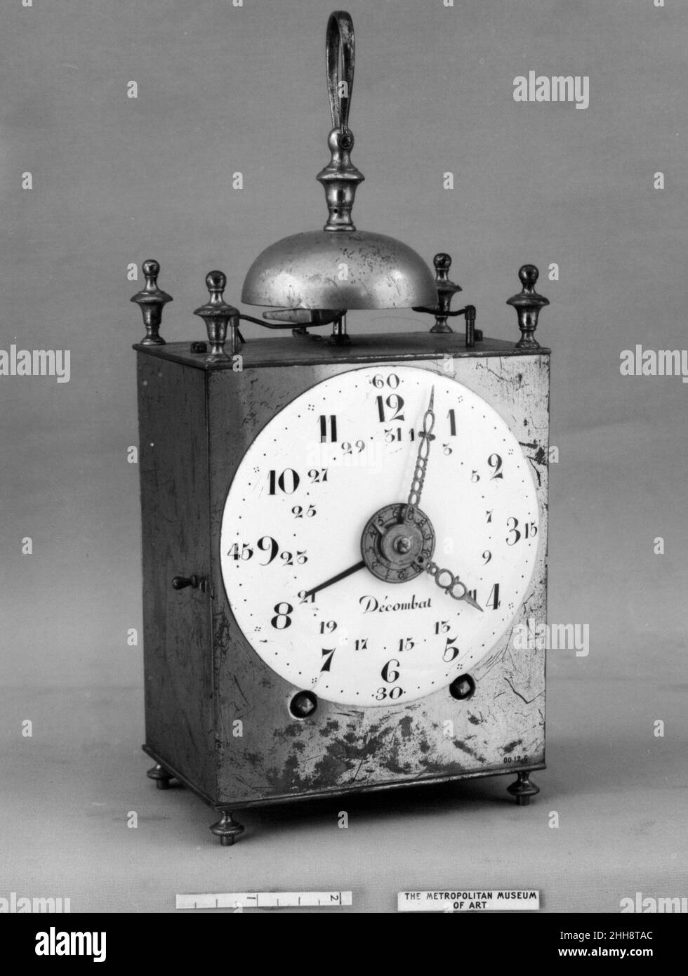 Portable clock possibly 19th century Clockmaker Portable clock. possibly French