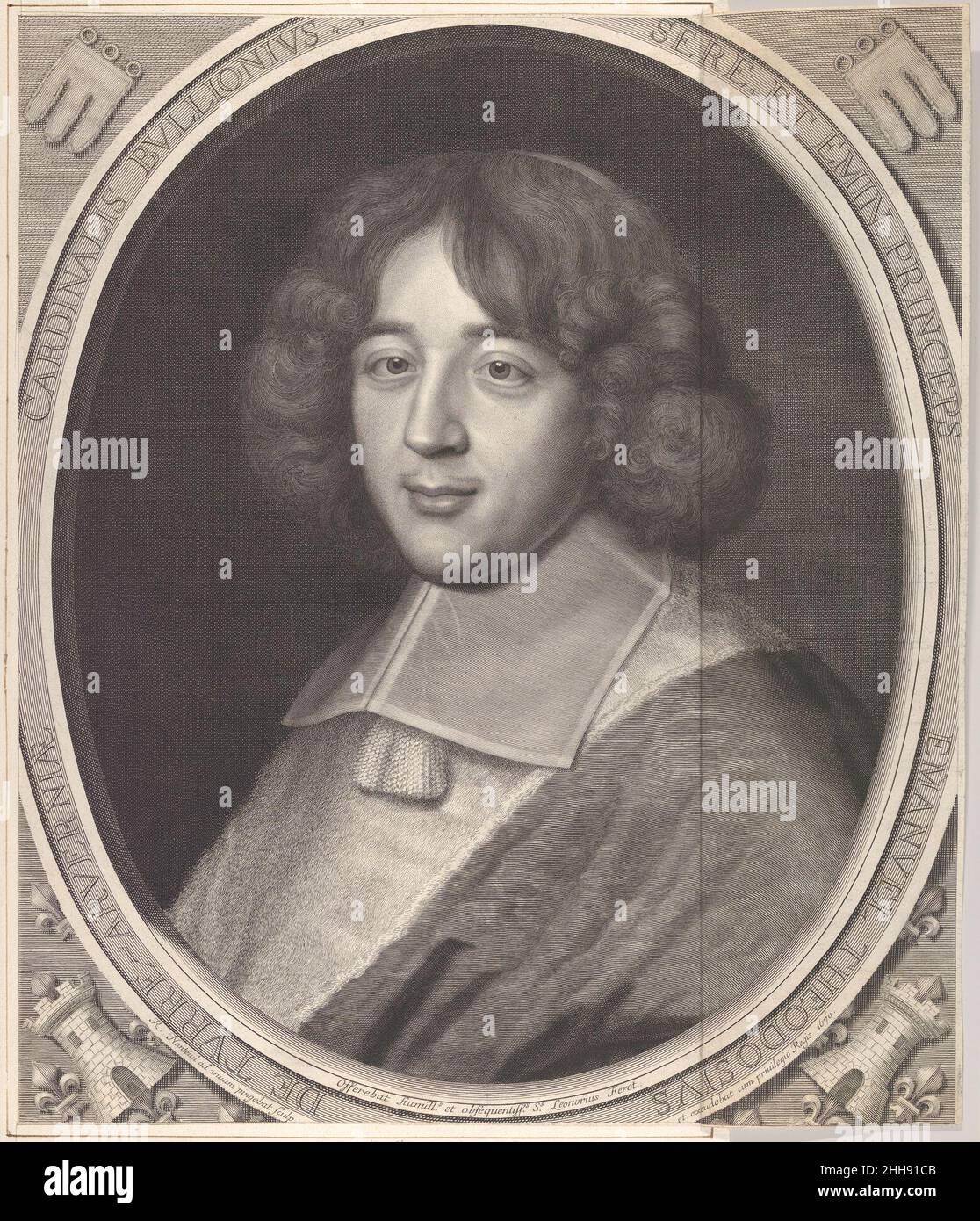 EmmanuelThéodose de La Tour d'Auverge, cardinal de Bouillon 1670
