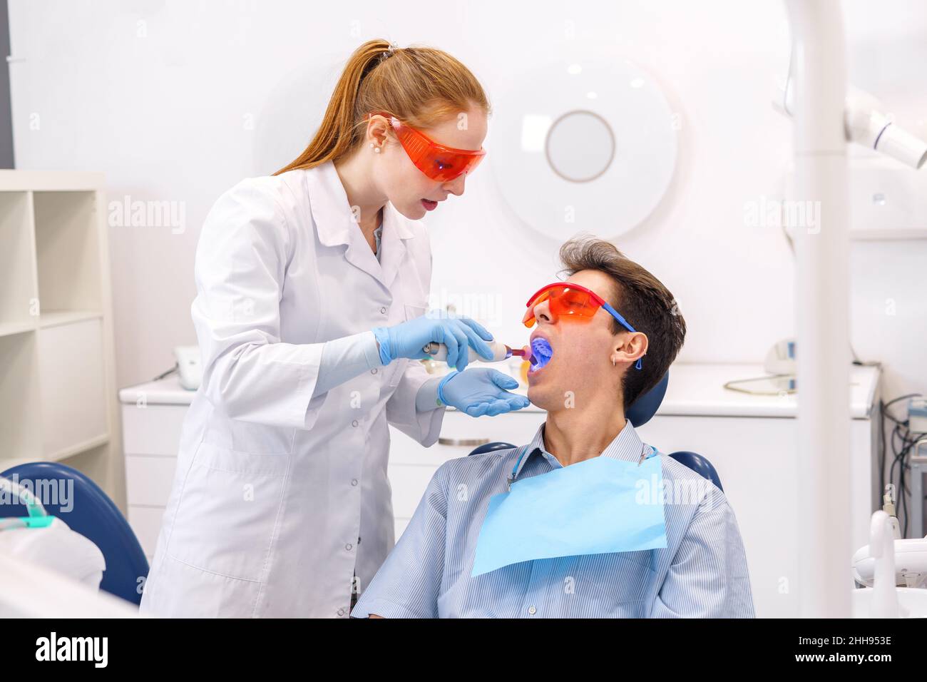 Man adjusting a wash and cure machine using UV light before use, for 3d  resin printer Stock Photo - Alamy