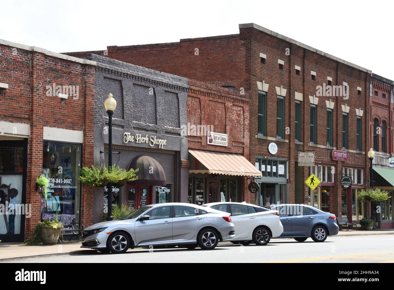 Downtown Cartersville, USA Stock Photo Alamy