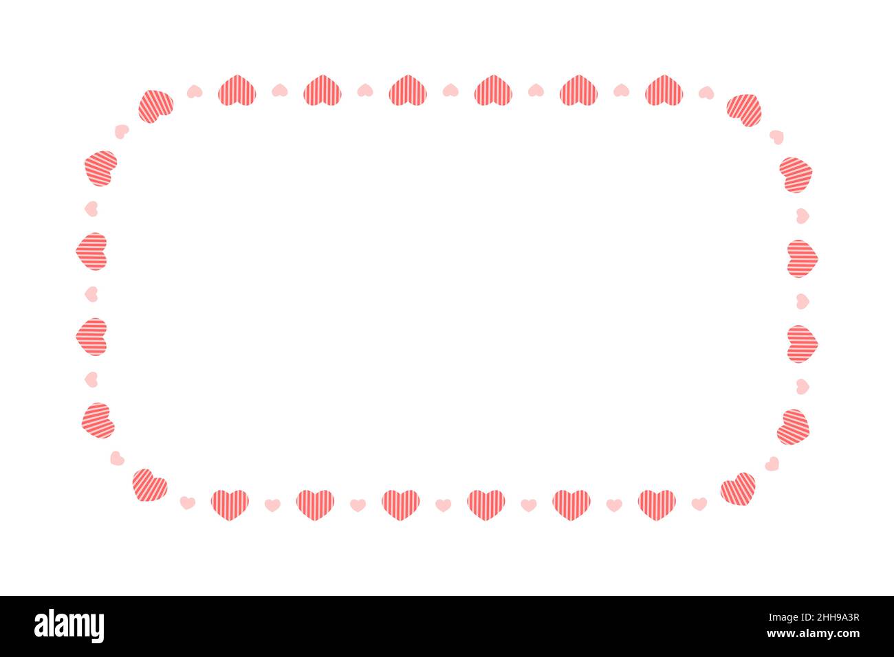 White and pink hearts illustration, Valentine\'s Day Heart , Heart-shaped  frame transparent background PNG clipart