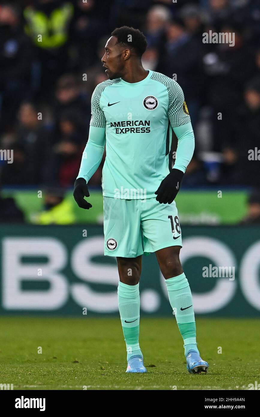Danny Welbeck #18 of Brighton & Hove Albion during the game Stock Photo