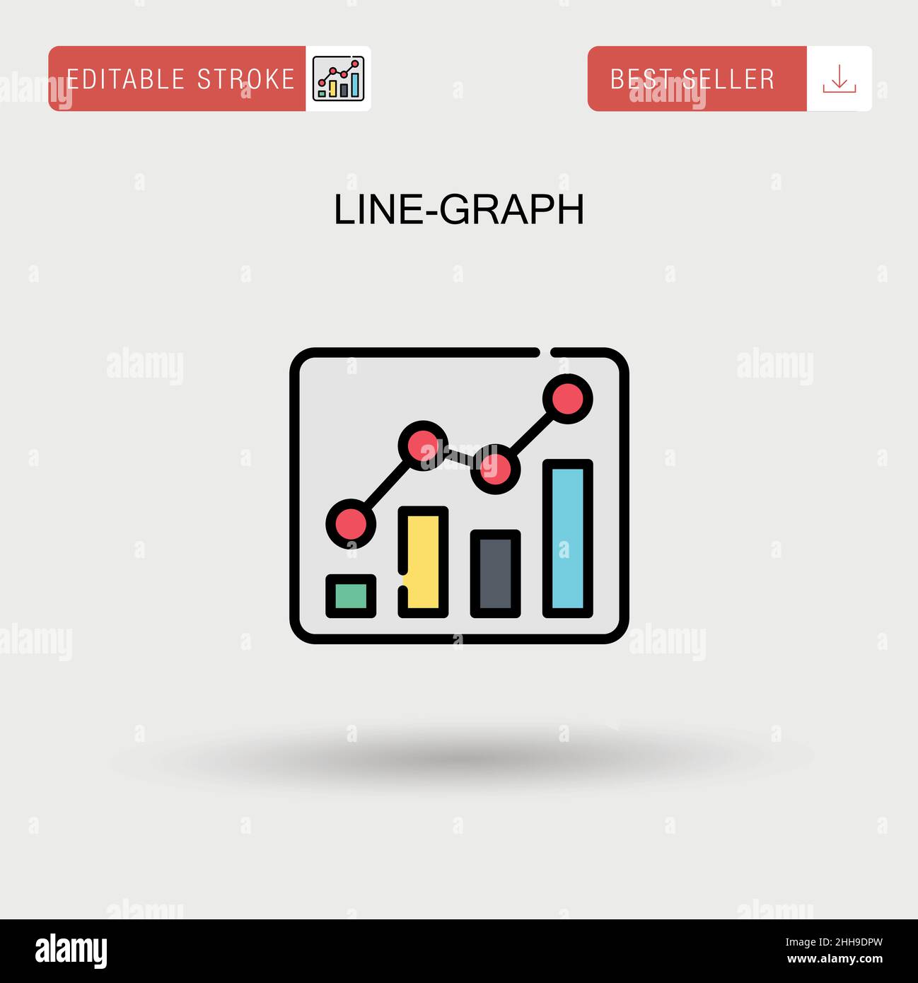 Line graph Simple Vector Icon Stock Vector Image Art Alamy business-graph-diagram-chart-graphic-stock-photography