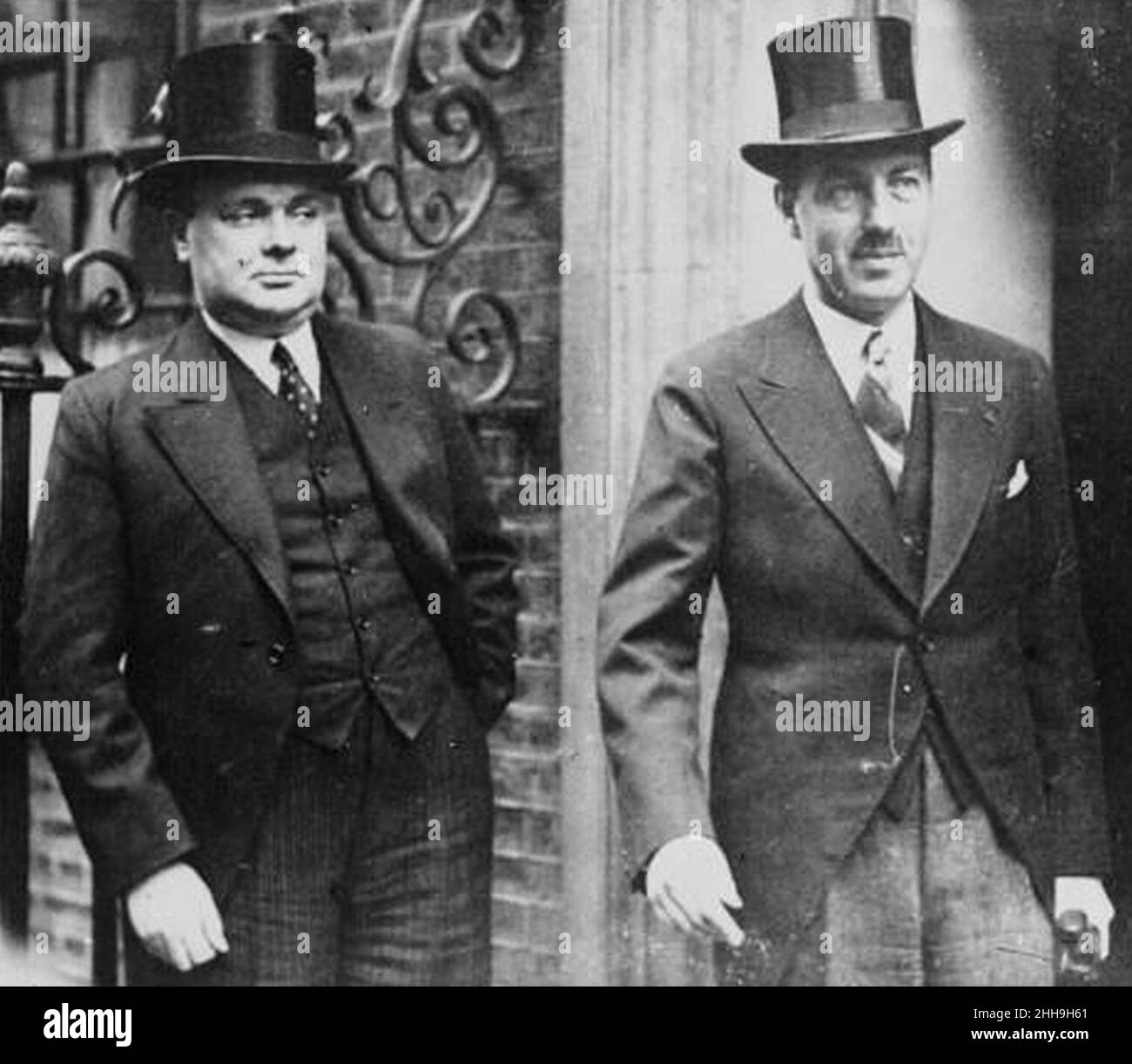 Paul-Henri Spaak, Paul van Zeeland, 1937 Stock Photo - Alamy