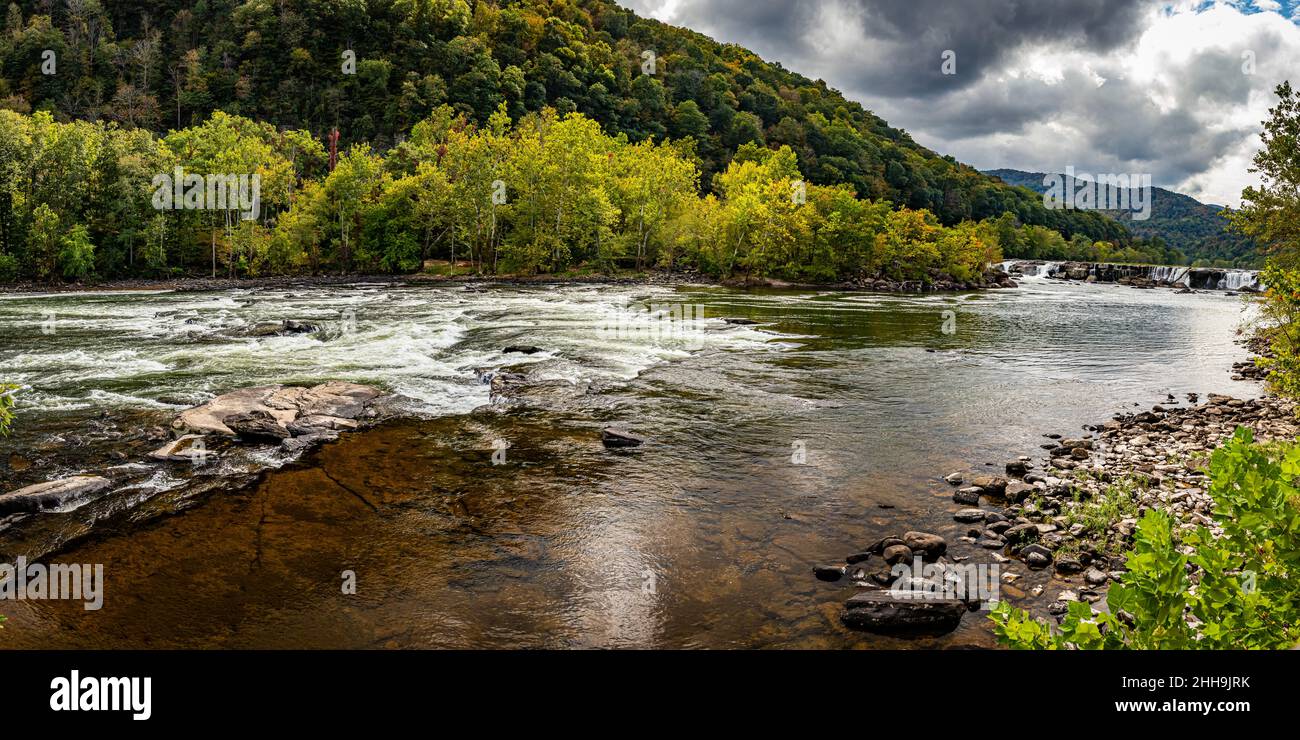 Sandstone Falls on the New River at New River National Park and